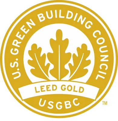 LEED Gold certification badge