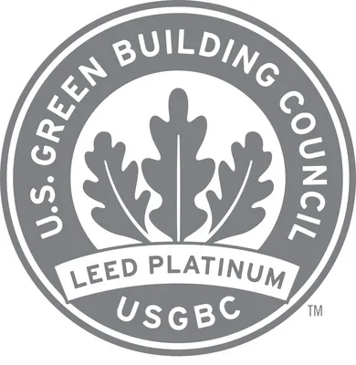 LEED Platinum certification badge